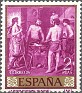 Spain 1958 Velazquez 2 Ptas Morado Edifil 1246